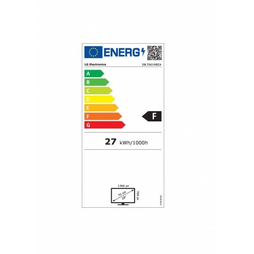 LG 28LT661HBZA TV Hospitality 61 cm (24") HD...