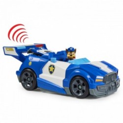 PAW Patrol , Auto della polizia City Cruiser di Chase 2 in 1 , auto della polizia con moto, luci e suoni e personaggio da