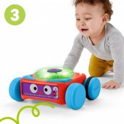 Fisher-Price ​​ - Tino Robottino 4-in-1, edizione italiana, giocattolo per attività elettronica con luci, musica e