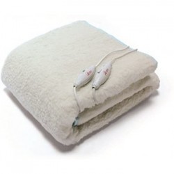 Ardes Morpheo Maxi Sottocoperta elettrica 120 W Bianco Lana