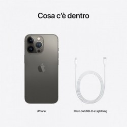 Apple iPhone 13 Pro 128GB Grafite *ESTENSIONE GARANZIA3 3 ANNI IN PIU' in omaggio*