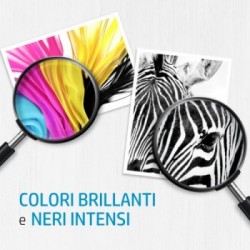 HP 305 2-Pack Tri-color/Black Original Ink Cartridge cartuccia d'inchiostro 2 pz Originale Resa standard Nero, Ciano, Magenta,