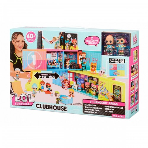 L.O.L. Surprise! Clubhouse Playset casa per le...