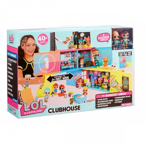 L.O.L. Surprise! Clubhouse Playset casa per le...