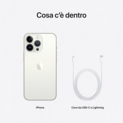 Apple iPhone 13 Pro 256GB Argento *ESTENSIONE GARANZIA3 3 ANNI IN PIU' in omaggio*