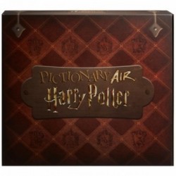 Mattel Games Pictionary Air Harry Potter, Gioco di disegni per tutta la famiglia, con penna a forma di bacchetta 8+ Anni