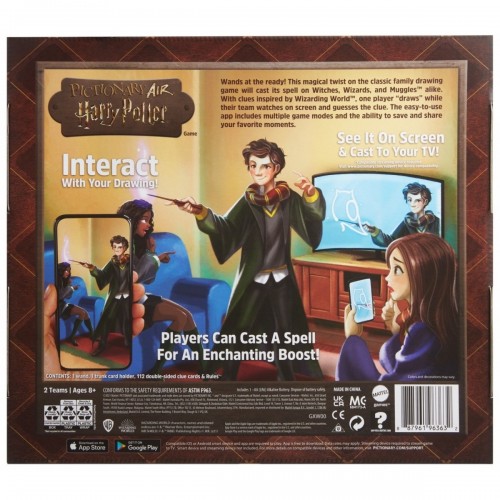 Mattel Games Pictionary Air Harry Potter, Gioco...