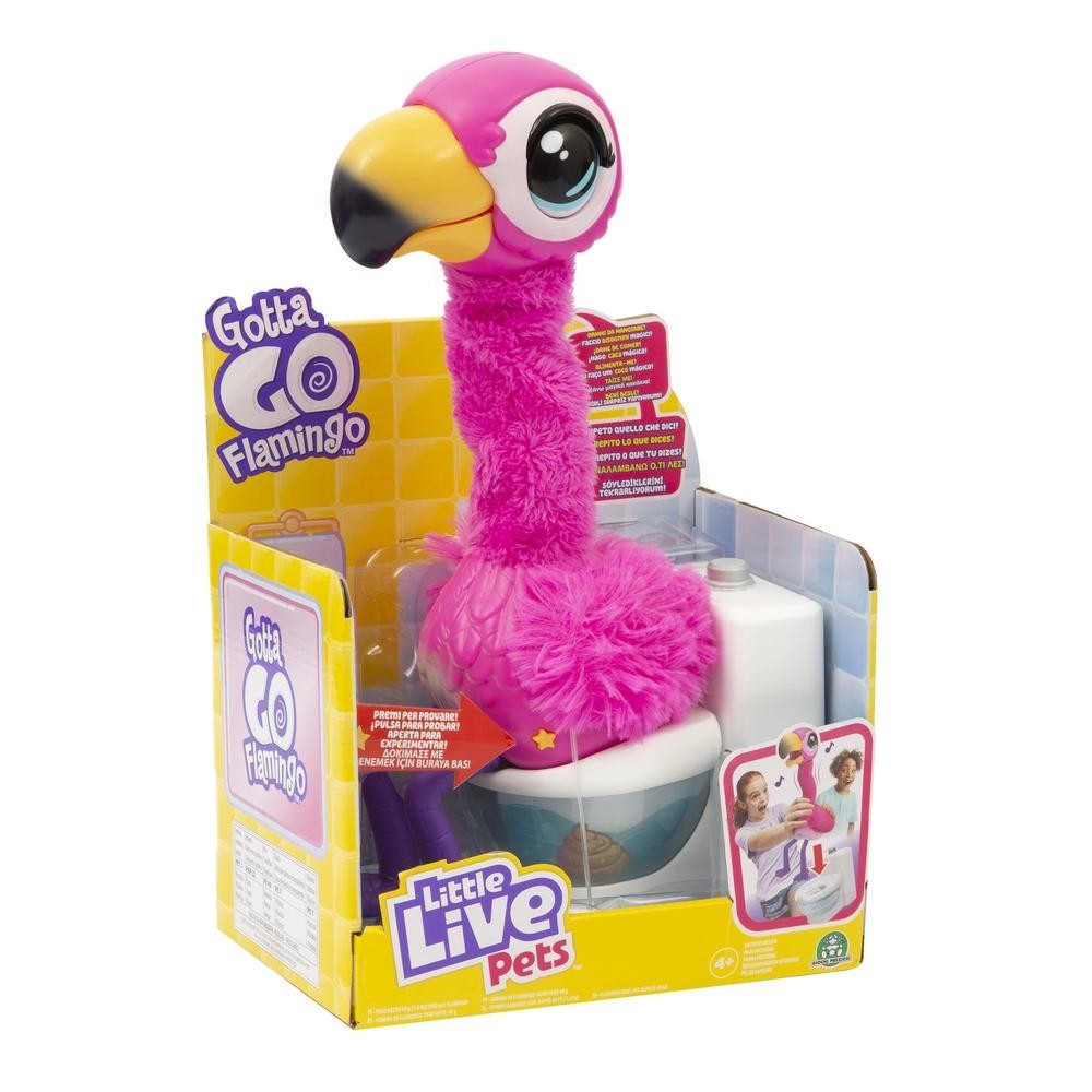 Little Live Pets Bingo Gotta Go Flamingo - Bingo Flamingo buffo fenicottero interattivo ch...
