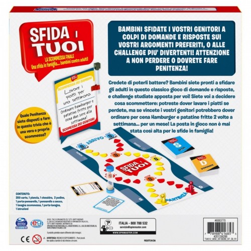 Editrice Giochi Sfida I Tuoi Scommessa Finale!