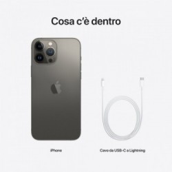 Apple iPhone 13 Pro Max 128GB Grafite *ESTENSIONE GARANZIA3 3 ANNI IN PIU' in omaggio*