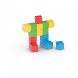 Geomag MagiCube FullColor Recycled Try me giocattolo magnetico al neodimio 16 pz Multicolore