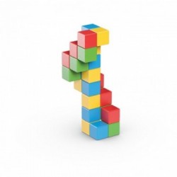 Geomag MagiCube Full Color Recycled Try me giocattolo magnetico al neodimio 24 pz Multicolore