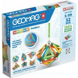 Geomag SuperColor Panels Recycled giocattolo magnetico al neodimio 52 pz Multicolore