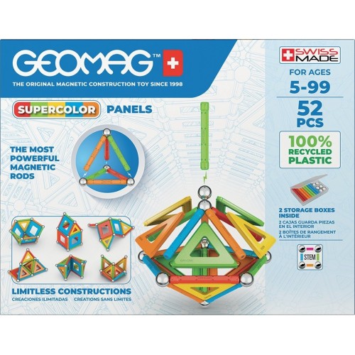Geomag SuperColor Panels Recycled giocattolo...