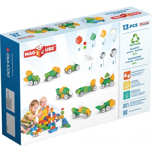 Geomag MagiCube 4 Shapes Recycled Wheels