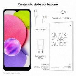 Samsung Galaxy A03s 5.000mAh Display 6.5” HD+ TFT LCD 32GB Blue