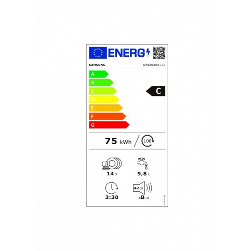 Samsung DW60A8050BB - Lavastoviglie a Scomparsa...