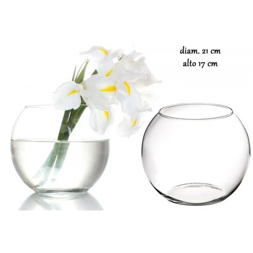 VASO FIORI PESCIERA SFERA CM.21  89366