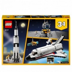 Lego Creator 3-in-1 31117 - Avventura dello Space Shuttle
