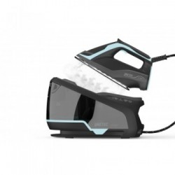 Imetec 9028 Onda P1 - Sistema Stirante, Generatore di Vapore, Piastra a Onde Scorrevole, 2400W, Colpo Vapore 300 gr