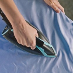 Imetec 9028 Onda P1 - Sistema Stirante, Generatore di Vapore, Piastra a Onde Scorrevole, 2400W, Colpo Vapore 300 gr