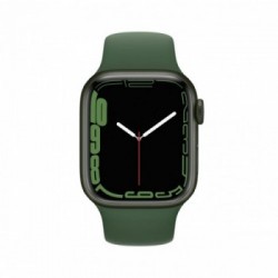 Apple Watch Series 7 GPS, 41mm Cassa in Alluminio Verde con Cinturino Sport Verde