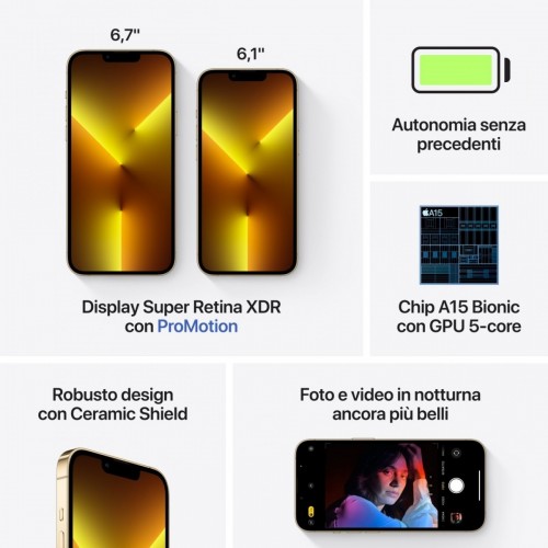 Apple iPhone 13 Pro 1TB Oro *ESTENSIONE...