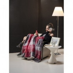 Imetec 16715 coperta/cuscino elettrico Coperta elettrica 150 W Multicolore Velluto