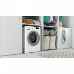 Indesit BWE 91285X WS IT - Lavatrice a Caricamento Frontale, 9 Kg, 1200 Giri/min, Bianco, Classe B 