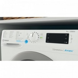 Indesit BWE 91285X WS IT - Lavatrice a Caricamento Frontale, 9 Kg, 1200 Giri/min, Bianco, Classe B 