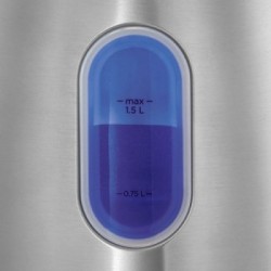 Russell Hobbs Stylevia bollitore elettrico 1,5 L 2200 W Nero, Acciaio inossidabile