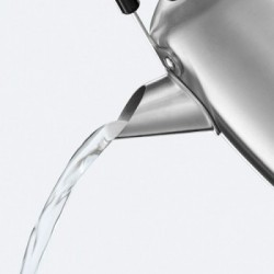 Russell Hobbs Stylevia bollitore elettrico 1,5 L 2200 W Nero, Acciaio inossidabile