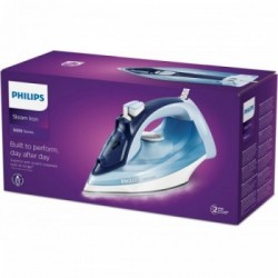 Philips 5000 series DST5030/20 ferro da stiro Ferro a vapore SteamGlide Plus 2400 W Blu