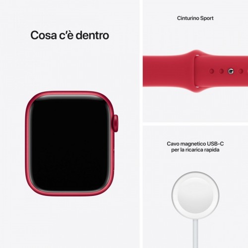 Apple Watch Series 7 GPS, 45mm (PRODUCT)RED...