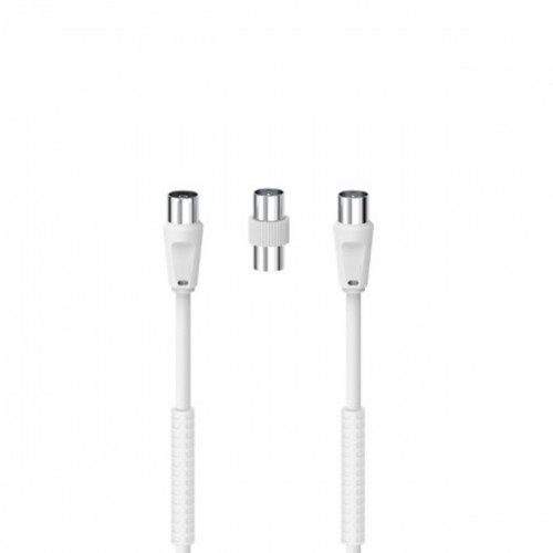 Hama 7205301 cavo coassiale 3 m Bianco