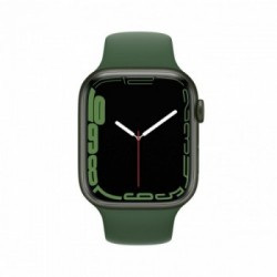 Apple Watch Series 7 GPS, 45mm Cassa in Alluminio Verde con Cinturino Sport Verde