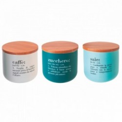 Villa D'Este Home Tivoli 'Victionary Ocean', Set 3 barattoli 500 ml