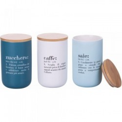 Villa D'Este Home Tivoli 'Victionary Shades', Set 3 barattoli 750 ml