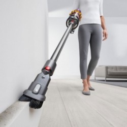 Dyson V15 Detect Absolute - Scopa Elettrica Ricaricabile, Spazzole Laser Slim Fluffy e High Torque, Elevata Filtrazione