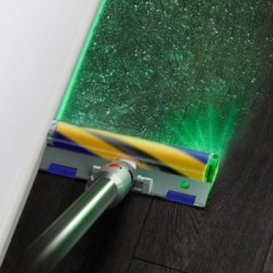 Dyson V15 Detect Absolute - Scopa Elettrica Ricaricabile, Spazzole Laser Slim Fluffy e High Torque, Elevata Filtrazione