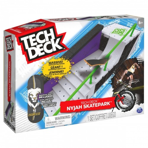 Tech Deck Rampa premium Nyjah Huston con...