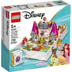 Lego Disney Princess 43193 - L’avventura fiabesca di Ariel, Belle, Cenerentola e Tiana