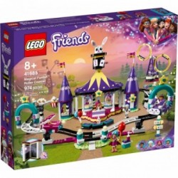 Lego Friends 41685 - Le Montagne Russe del Luna Park Magico