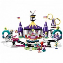 Lego Friends 41685 - Le Montagne Russe del Luna Park Magico