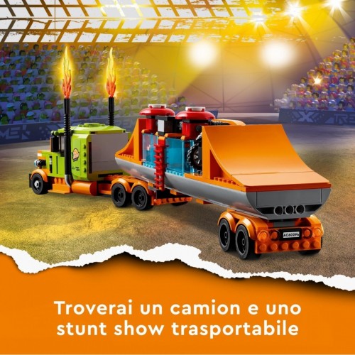 Lego City 60294 - Truck dello Stunt Show