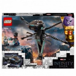 Lego Marvel Super Heroes 76186 - Il dragone volante di Black Panther