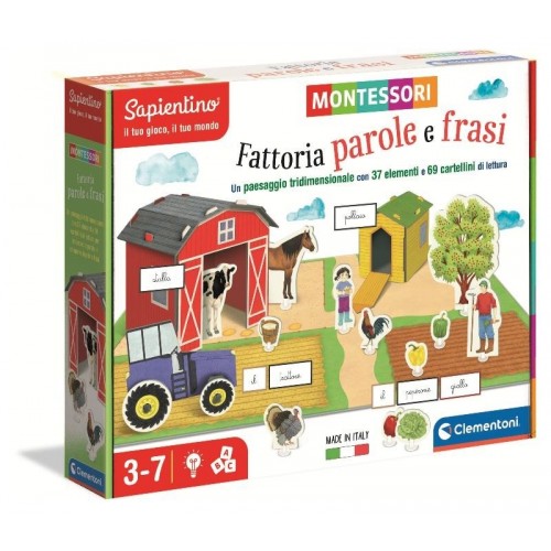 Montessori - Fattoria parole frasi