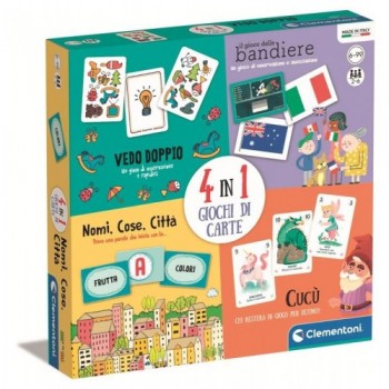 4 IN 1 GIOCHI DI CARTE 16720
