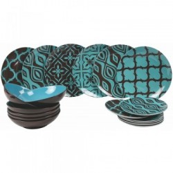 Villa D'Este Home Tivoli 'Glamour', Servizio Tavola 18 pezzi