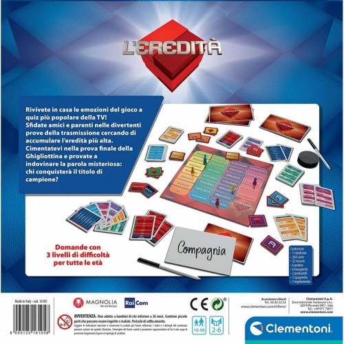 Clementoni 16105 - L'Eredità